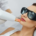 female getting skin rejuvenation treatment